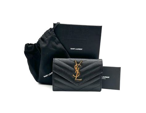 cartera saint laurent original|cartera de santo laurent.